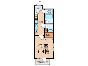 コンポジット代々木の物件間取画像